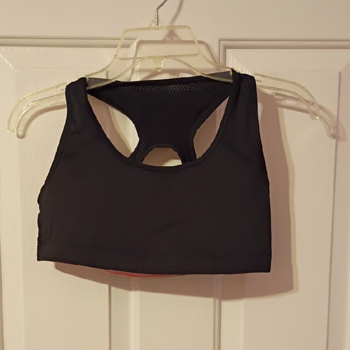Athletic Works Black Sports Bra